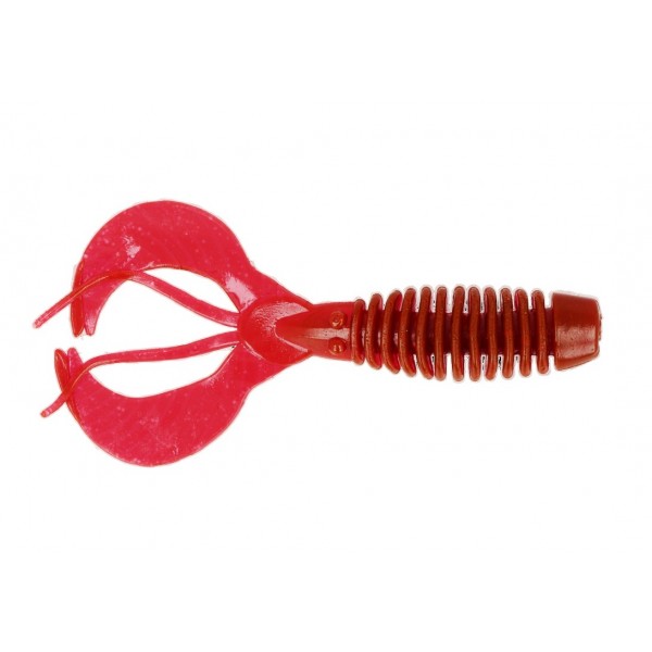 Силіконова приманка на хижу рибу, ZEOX Trigger Craw, довжина 3,2 дюймів, 6шт/уп, колір №002 UV